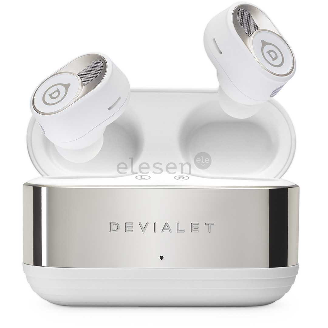 Devialet Gemini II, белый/серебристый - Полностью беспроводные наушники