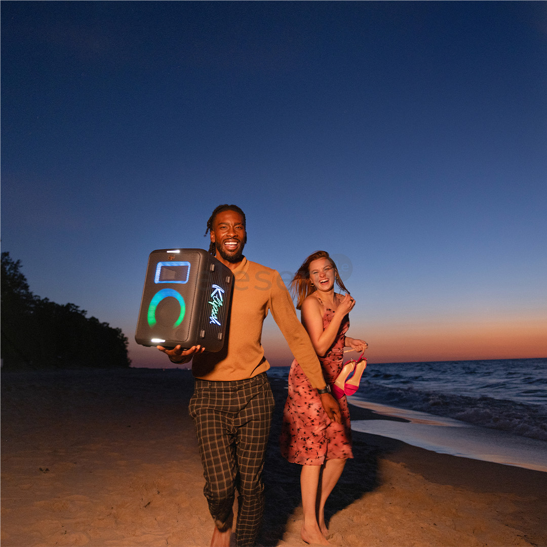 Klipsch Vegas, juodas - Muzikinis centras