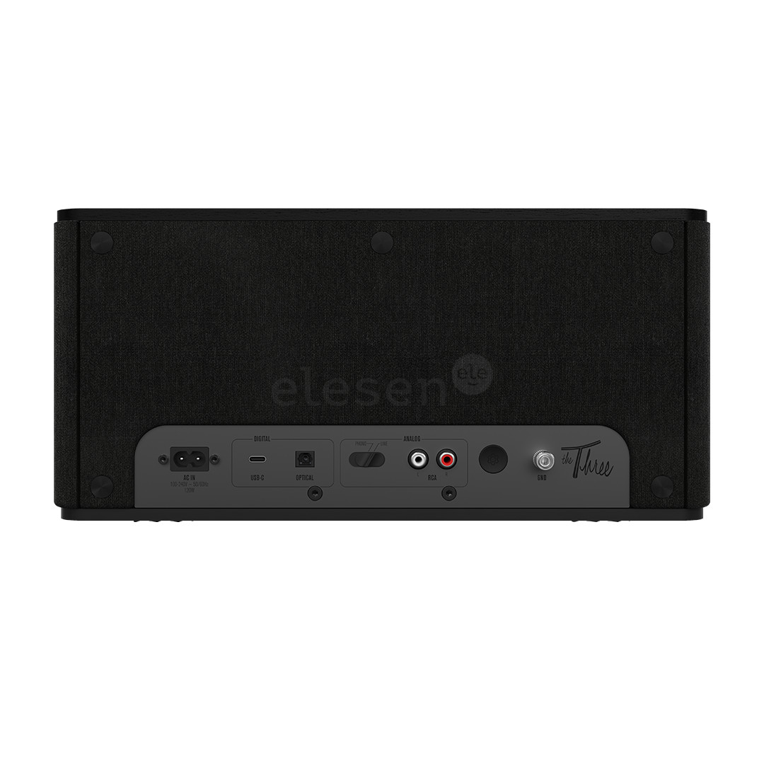 Klipsch Three Plus, juoda - Belaidė kolonėlė