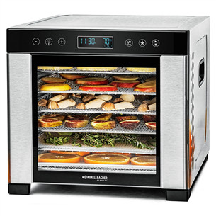 Rommelsbacher, 600 W, stainless steel/black - Dehydrator