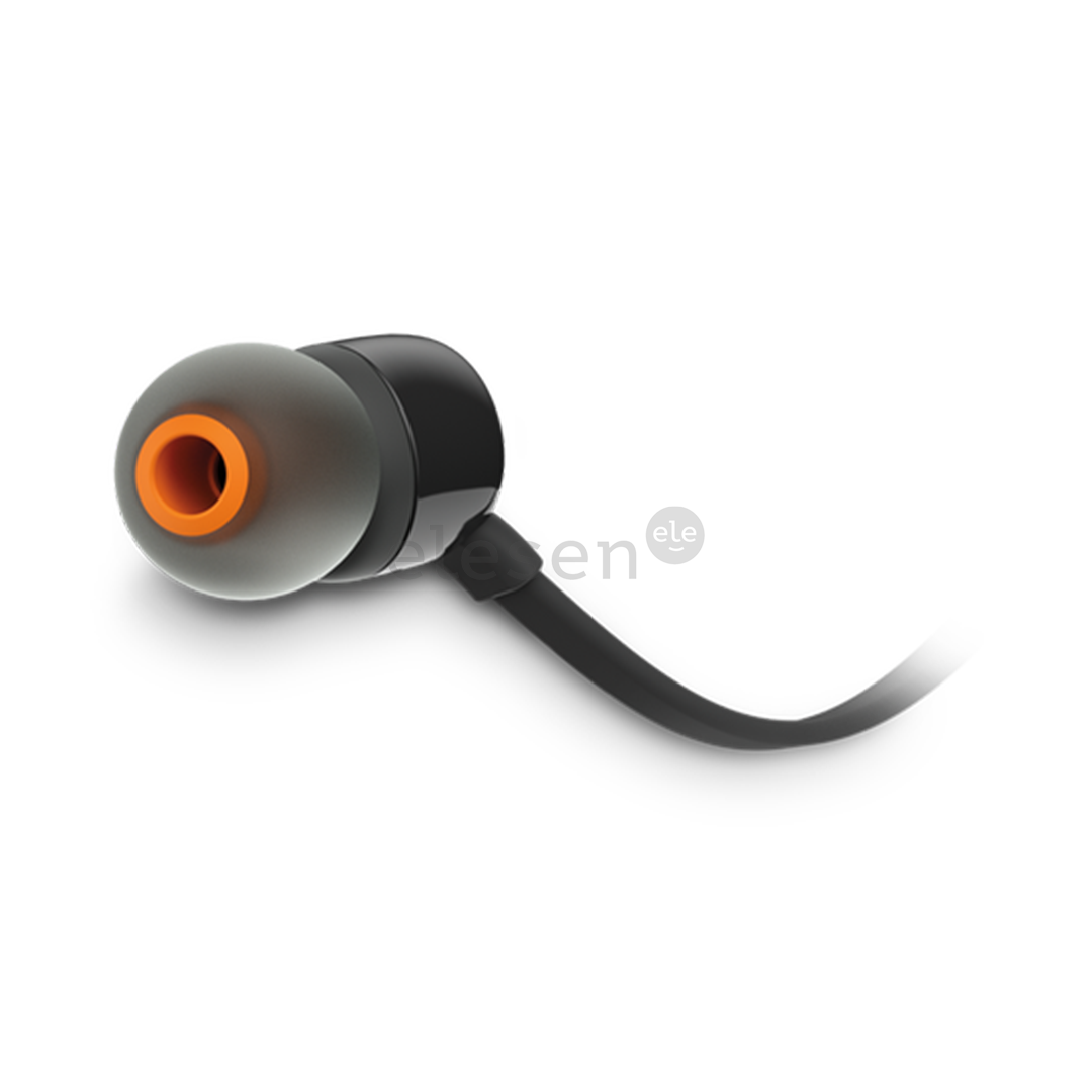 JBL Tune 110, juodos - Ausinės