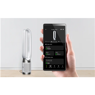 Dyson Purifier Cool PC1, white/nickel - Purifying fan