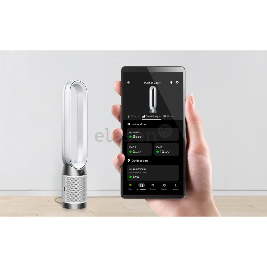 Dyson Purifier Cool PC1, white/nickel - Purifying fan
