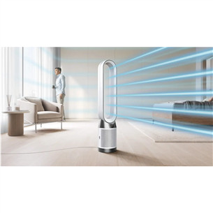 Dyson Purifier Cool PC1, baltas/nikelio spalvos - Oro valytuvas