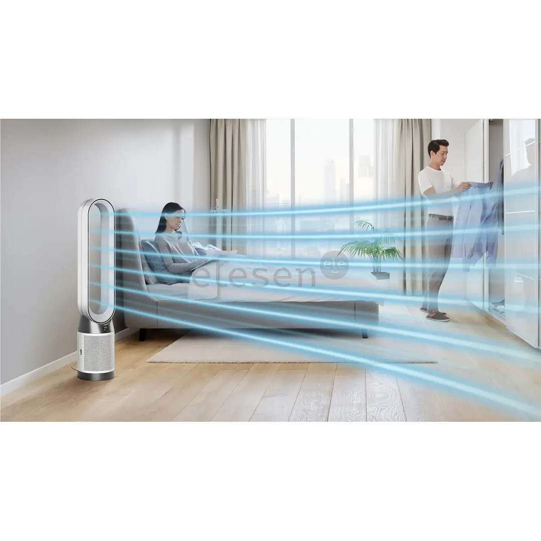 Dyson Purifier Cool PC1, baltas/nikelio spalvos - Oro valytuvas