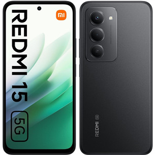 Xiaomi Redmi 15 5G, 4 GB, 128 GB, juodas - Išmanusis telefonas 68619