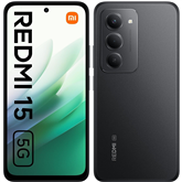 Xiaomi Redmi 15 5G, 4 GB, 128 GB, juodas - Išmanusis telefonas