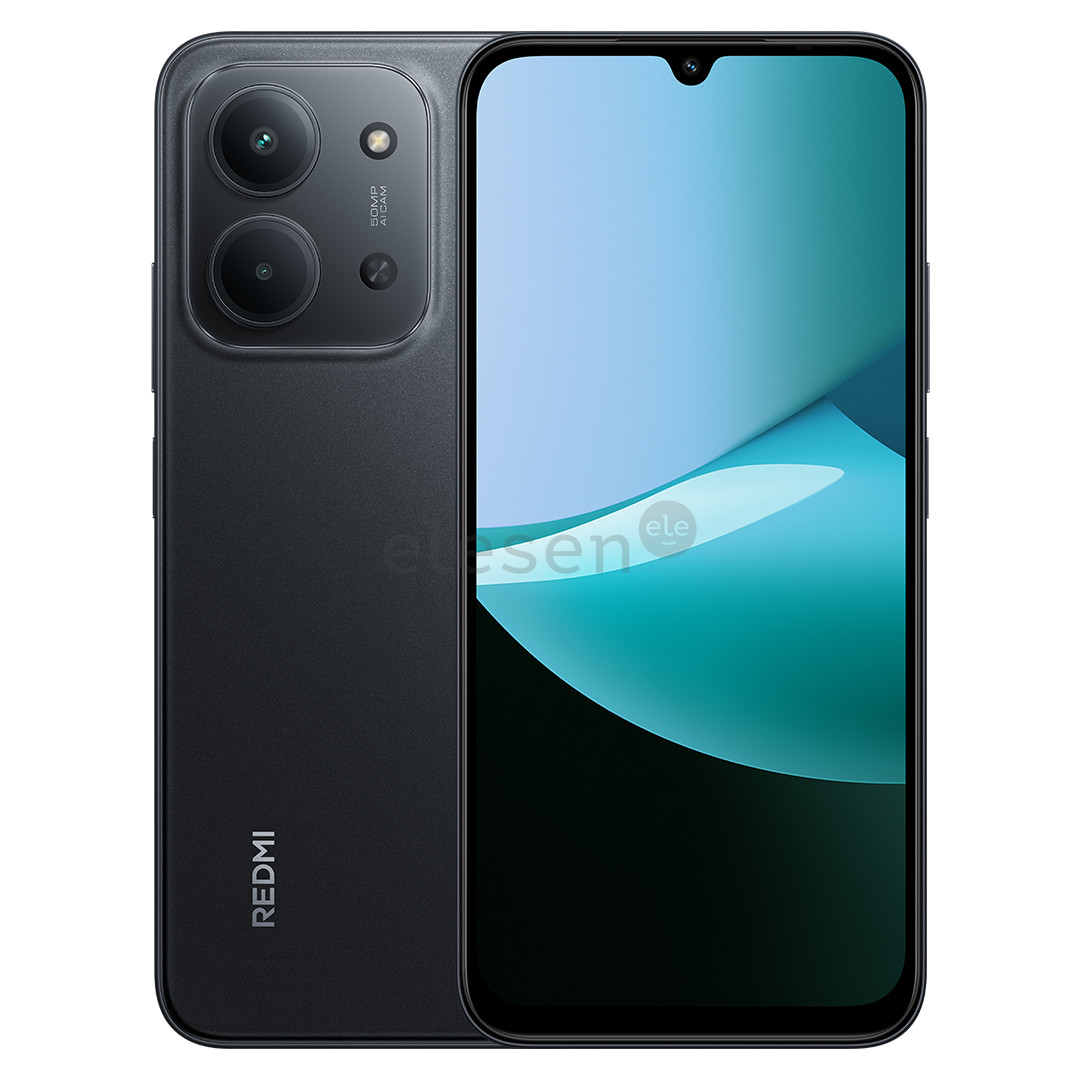 Xiaomi Redmi 15C, 128 GB, midnight black - Smartphone