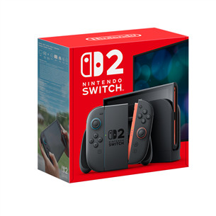 Nintendo Switch 2, juoda - Žaidimų konsolė 045496321444