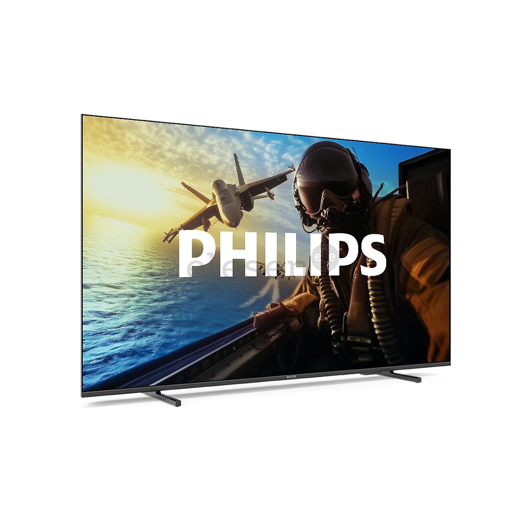 Philips PUS7000, 50'', 4K UHD, LED LCD, черный - Телевизор