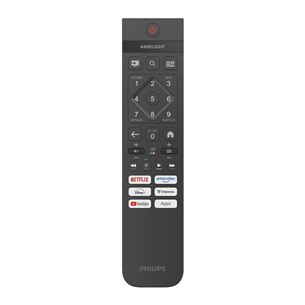 Philips PUS7000, 50'', 4K UHD, LED LCD, black - TV