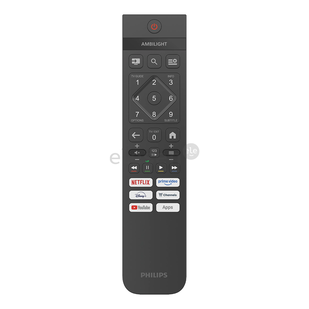 Philips PUS7000, 65'', 4K UHD, LED LCD, black - TV