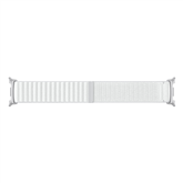 Samsung Galaxy Watch Fabric Band, M/L, white - Watch band