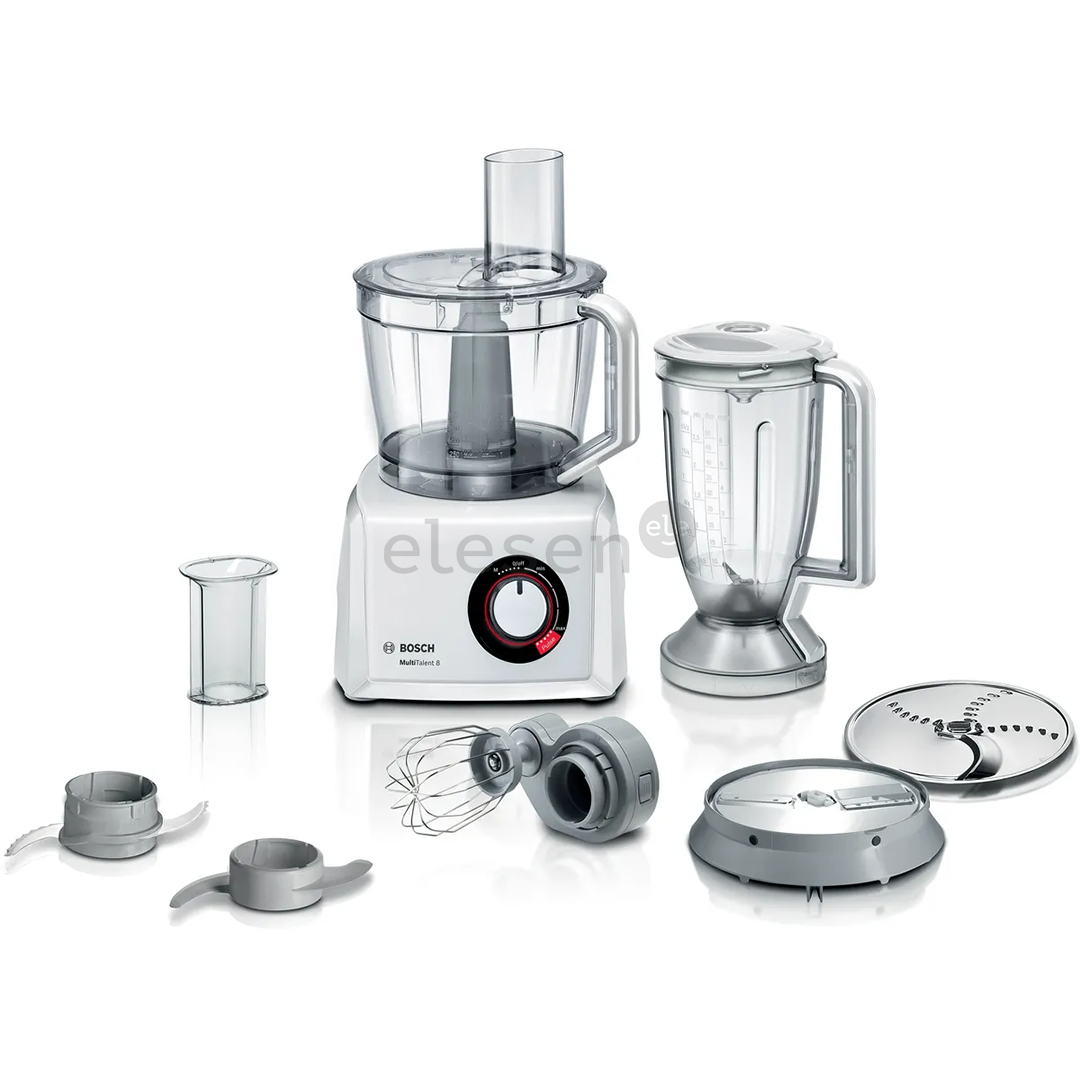 Bosch MultiTalent 8, 1000 W, baltas - Virtuvinis kombainas