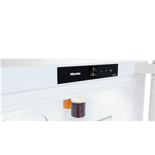 Miele, NoFrost, 330 L, aukštis 186 cm, baltas - Šaldytuvas