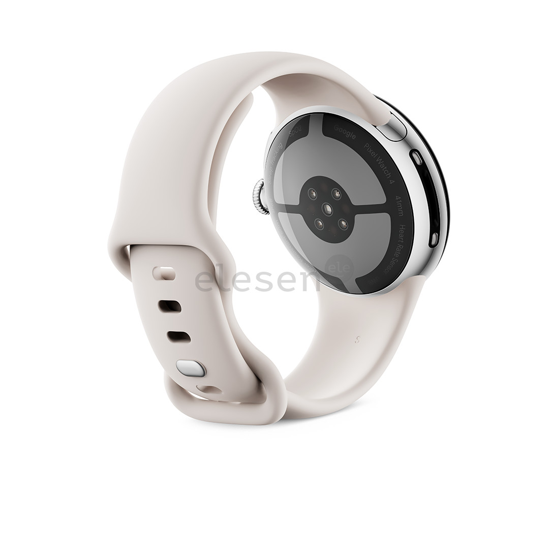 Google Pixel Watch 4, 41 mm, porcelain/silver - Smart watch