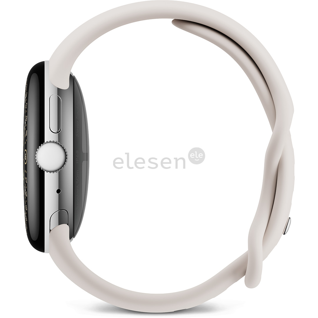 Google Pixel Watch 4, 41 mm, porcelain/silver - Smart watch