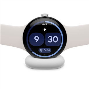 Google Pixel Watch 4, 41 mm, porcelain/silver - Smart watch