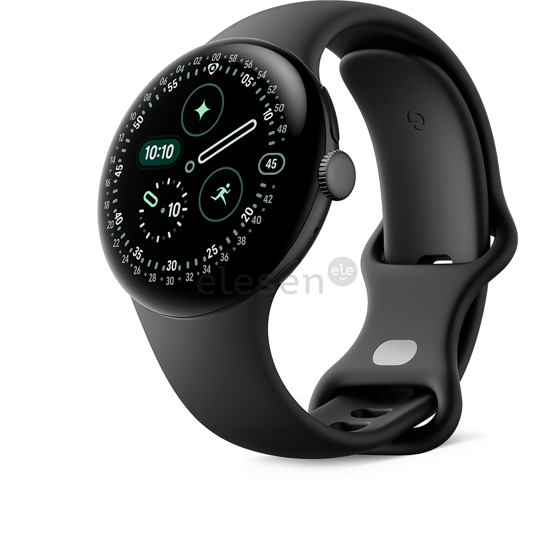 Google Pixel Watch 4, 41 mm, juodas - Išmanusis laikrodis