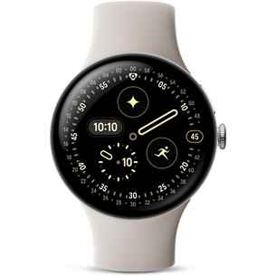 Google Pixel Watch 4, 45 мм, бежевый - Смарт-часы GA09308-EU