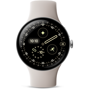 Google Pixel Watch 4, 45 mm, smėlio spalvos - Išmanusis laikrodis GA09308-EU