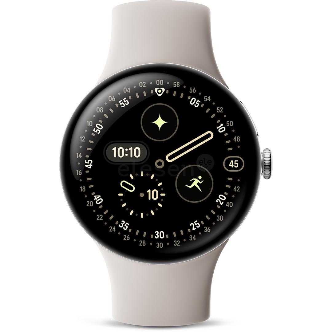 Google Pixel Watch 4, 45 мм, бежевый - Смарт-часы