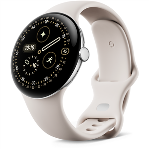 Google Pixel Watch 4, 45 mm, smėlio spalvos - Išmanusis laikrodis