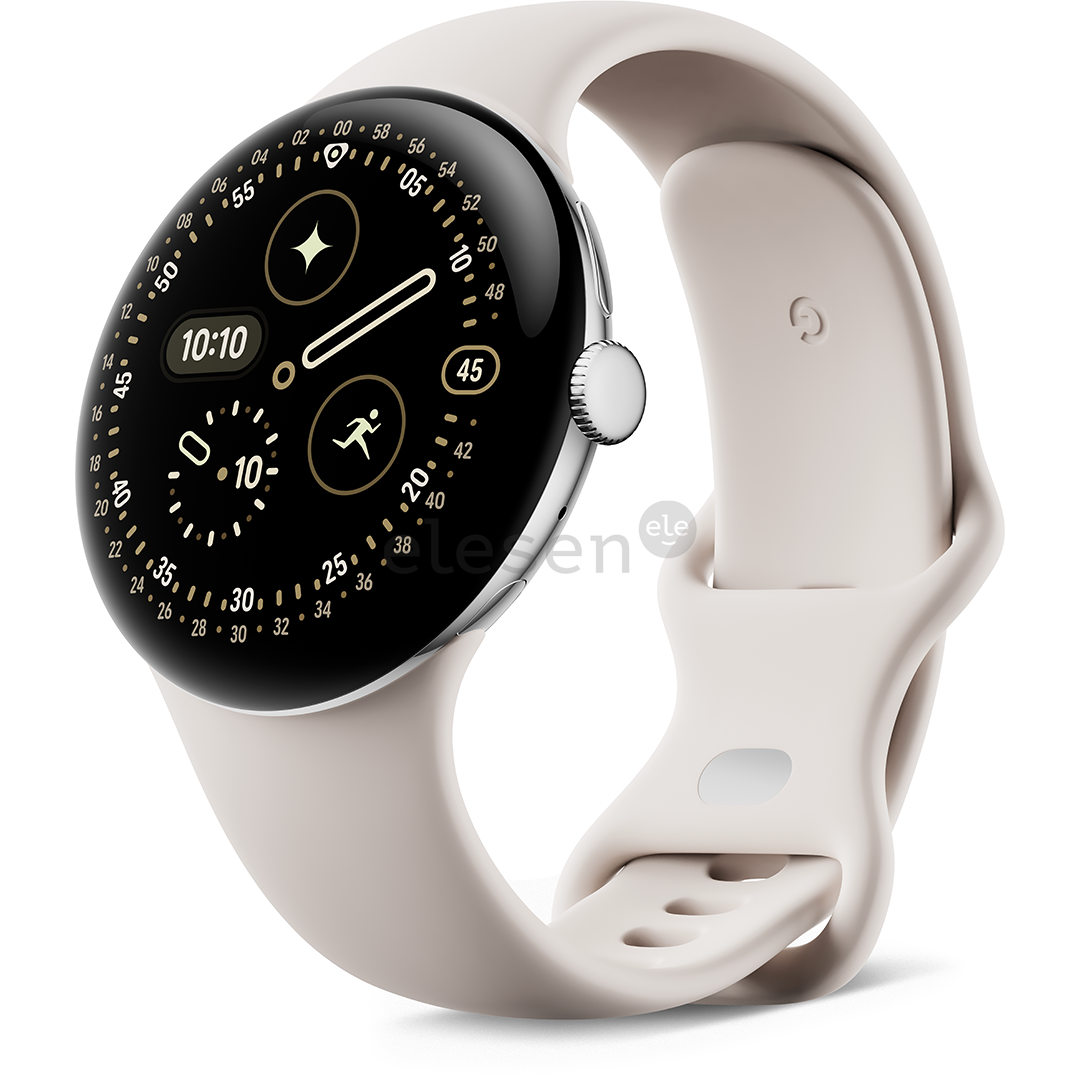 Google Pixel Watch 4, 45 mm, smėlio spalvos - Išmanusis laikrodis