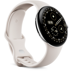 Google Pixel Watch 4, 45 mm, smėlio spalvos - Išmanusis laikrodis