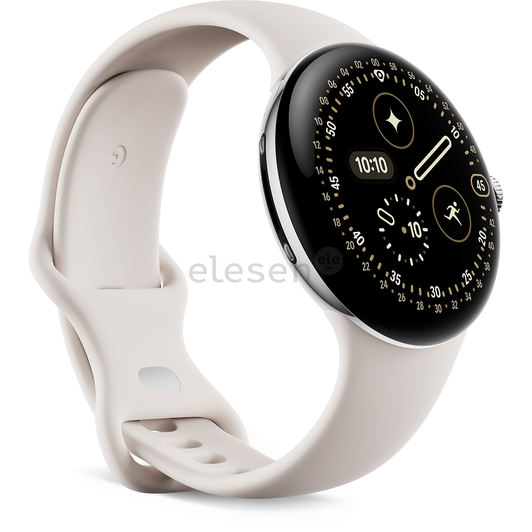 Google Pixel Watch 4, 45 mm, smėlio spalvos - Išmanusis laikrodis