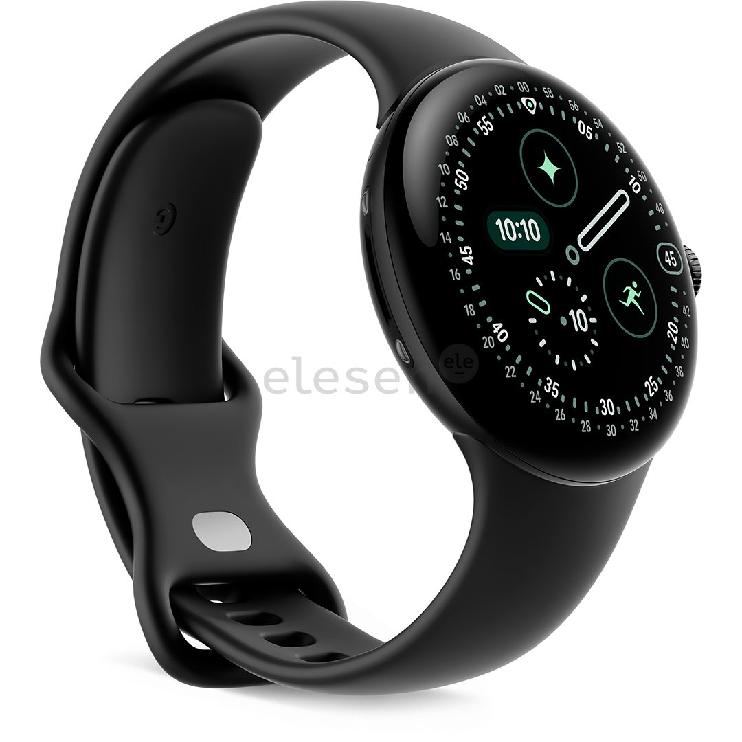 Google Pixel Watch 4, 45 mm, juodas - Išmanusis laikrodis