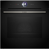 Bosch Series 8, 71 L, pirolizė, juoda - Įmontuojama orkaitė
