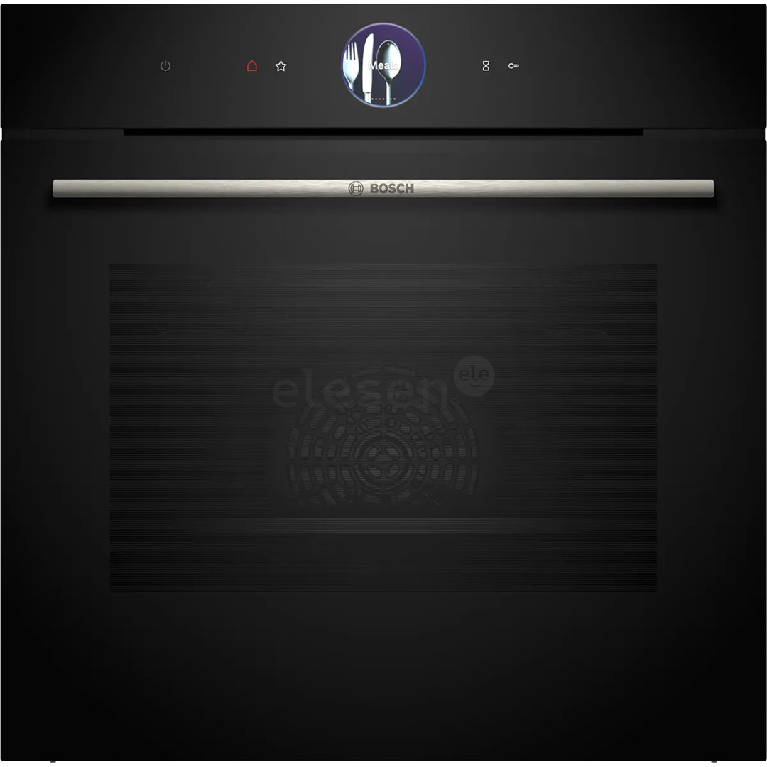 Bosch Series 8, 71 L, pirolizė, juoda - Įmontuojama orkaitė