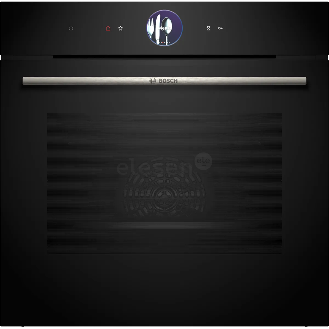 Bosch Series 8, 71 L, pirolizė, juoda - Įmontuojama orkaitė