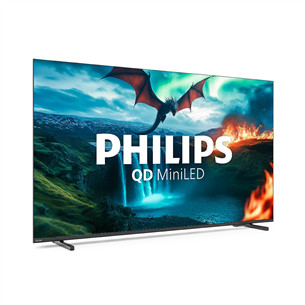 Philips MLED820, 55'', 4K UHD, QD Mini LED, black - TV