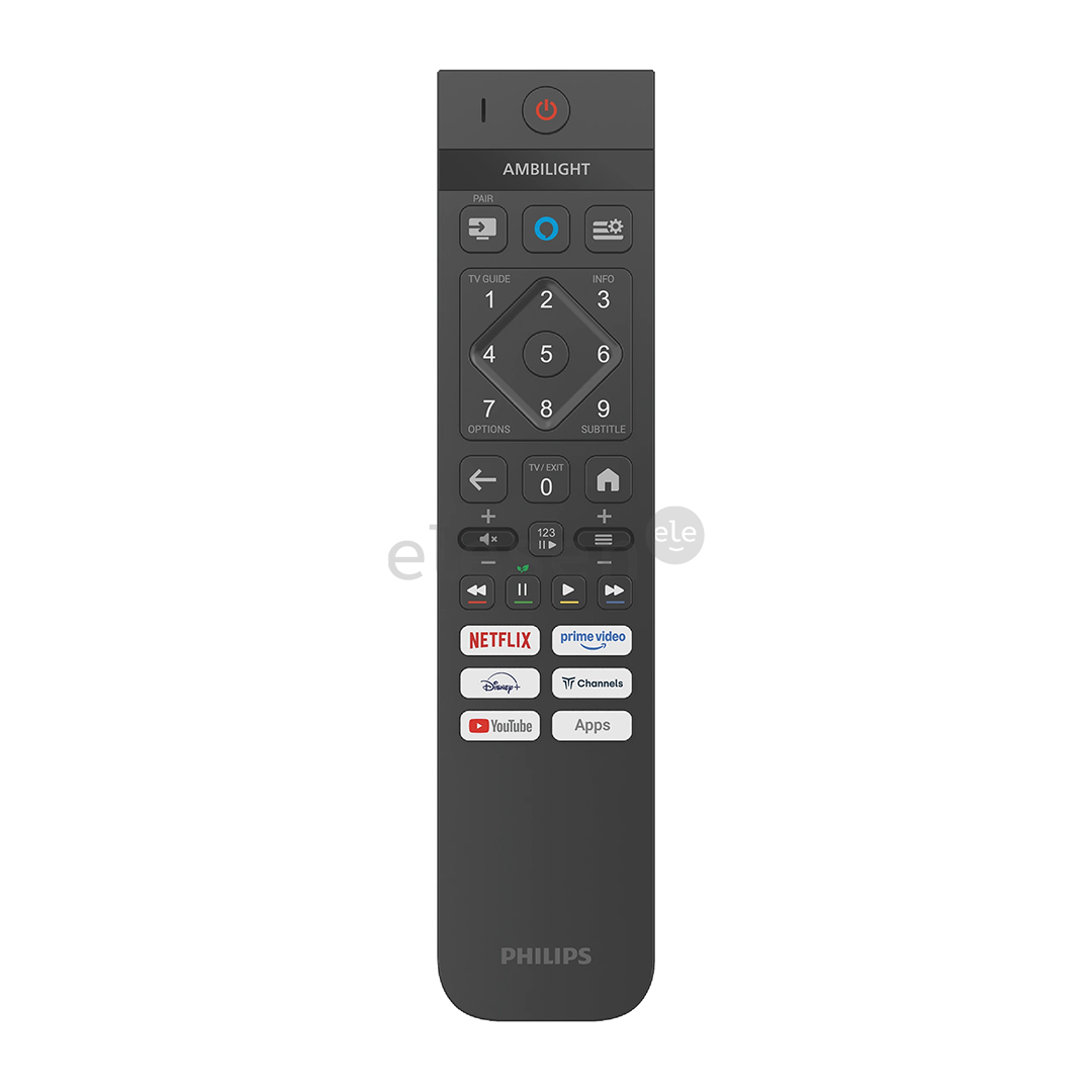 Philips MLED820, 55'', 4K UHD, QD Mini LED, black - TV