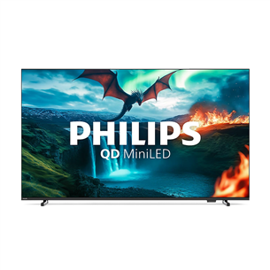 Philips MLED820, 65'', 4K UHD, QD Mini LED, black - TV 65MLED820/12