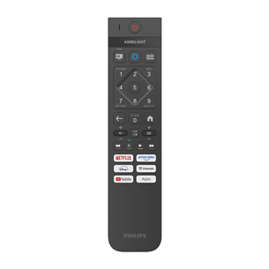 Philips MLED820, 65'', 4K UHD, QD Mini LED, black - TV