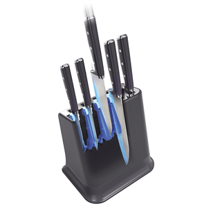 Tefal EverSharp, 5 vnt., nerūdijančio plieno - Peilių rinkinys su stovu