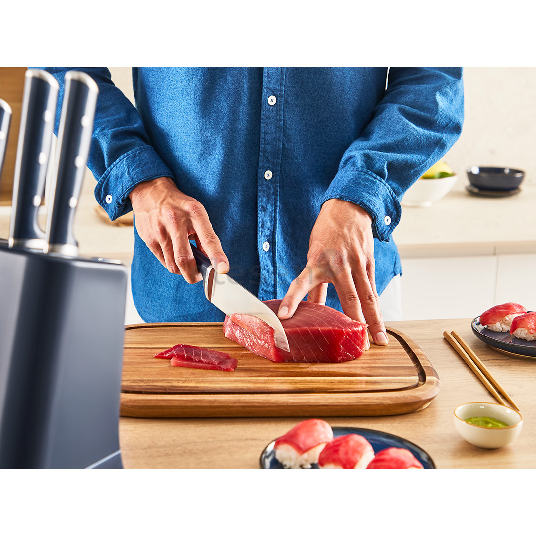 Tefal EverSharp, 5 предметов, нерж. сталь - Набор ножей и блок
