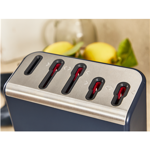 Tefal EverSharp, 5 vnt., nerūdijančio plieno - Peilių rinkinys su stovu