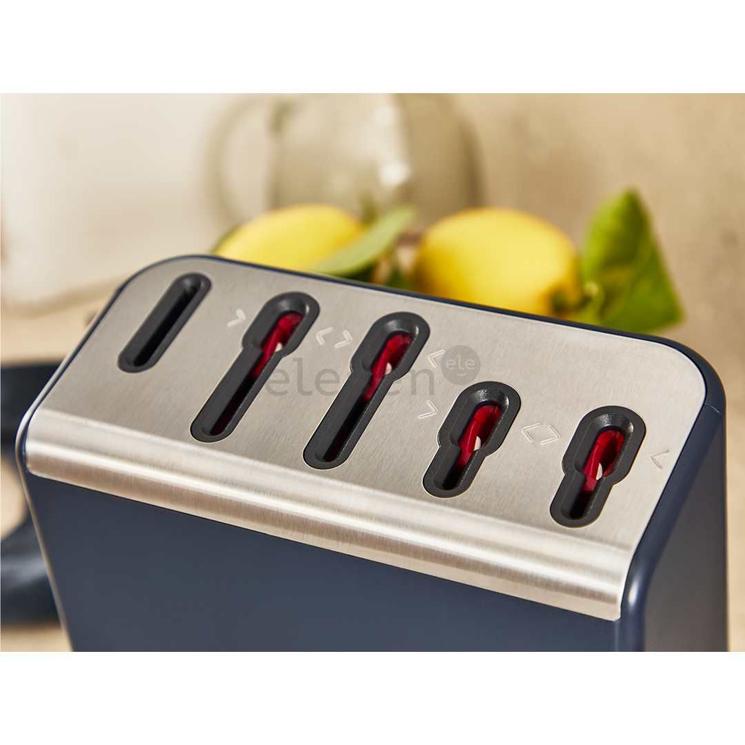 Tefal EverSharp, 5 vnt., nerūdijančio plieno - Peilių rinkinys su stovu