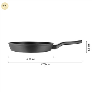 WMF PermaDur Premium, diameter 28 cm, black - Frying pan