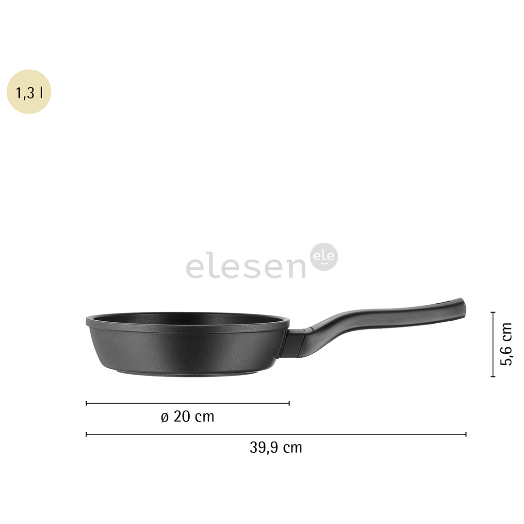 WMF PermaDur Premium, diameter 20 cm, black - Frying pan