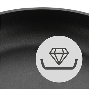 WMF PermaDur Premium, 24 cm, juoda - Keptuvė