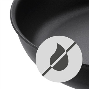 WMF PermaDur Premium, 24 cm, juoda - Keptuvė