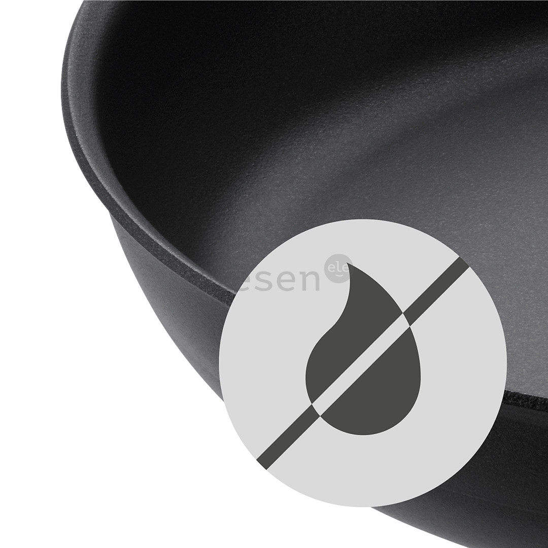 WMF PermaDur Premium, 24 cm, juoda - Keptuvė