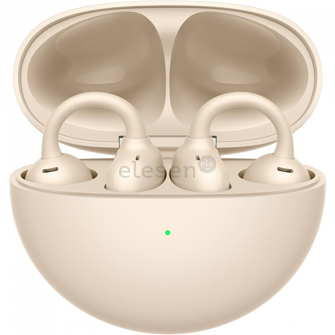 Huawei FreeClip, smėlio spalvos - Belaidės ausinės