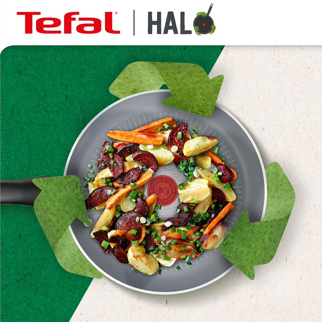 Tefal Halo, 24 cm, pilka - Keptuvė