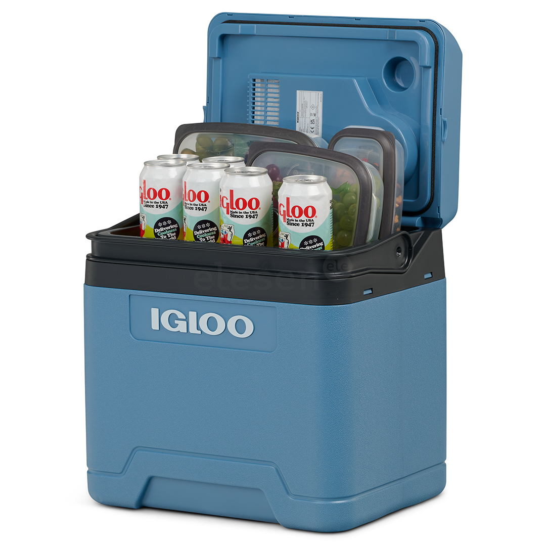 Automobilinis šaldytuvas Igloo 24 L, DC 12 V, mėlynas  Prekė-IE24DC